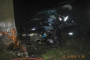 Dopravní nehoda OA, Všechov - 23. 11. 2014 (2)